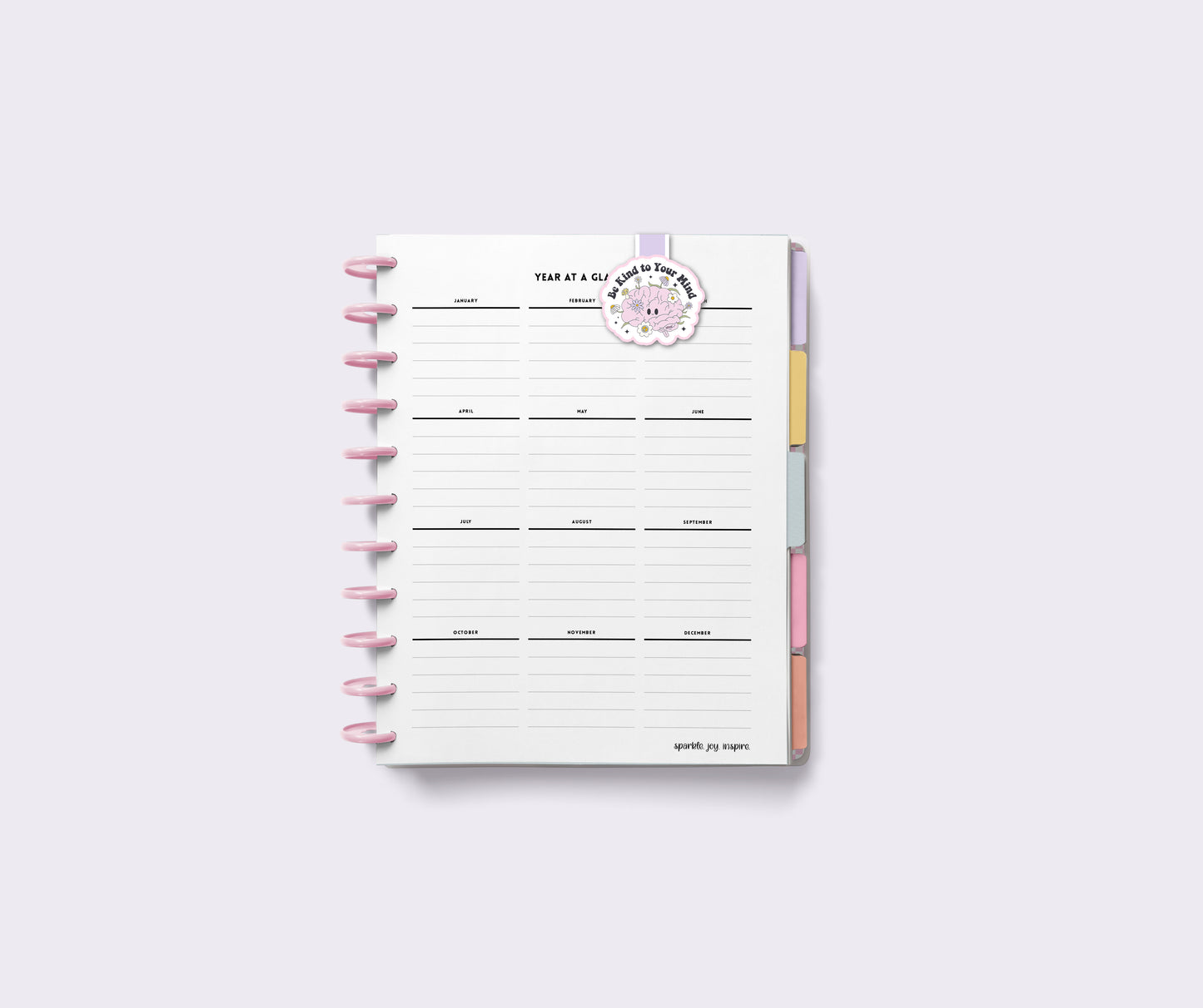 Be Kind To Your Mind Mental Health Diy Magnetic Bookmark Printable