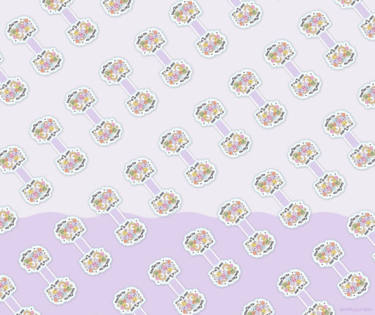 It's Okay To Feel All The Feels Mental Health Magnetic Bookmark Paper Craft Printable