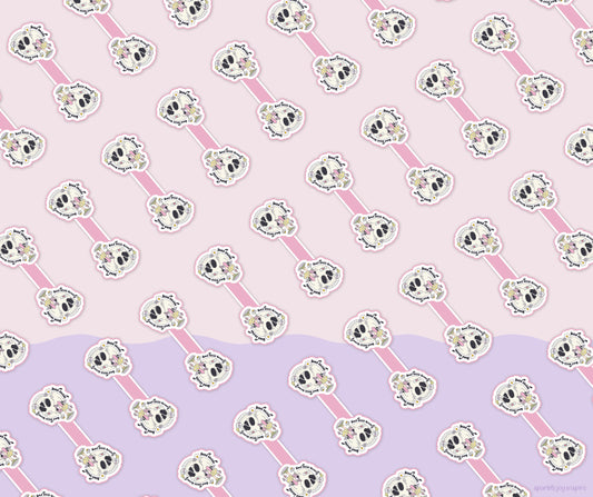 Dead Inside But Still Groovy Mental Health Magnetic Bookmark Paper Craft Printable