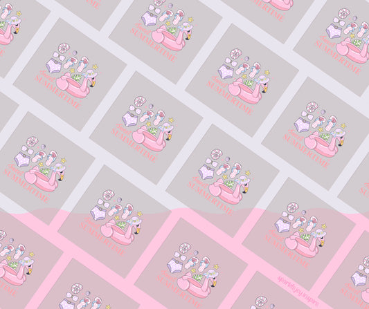 Sweet Summertime Groovy Summer DTF Transfer Print