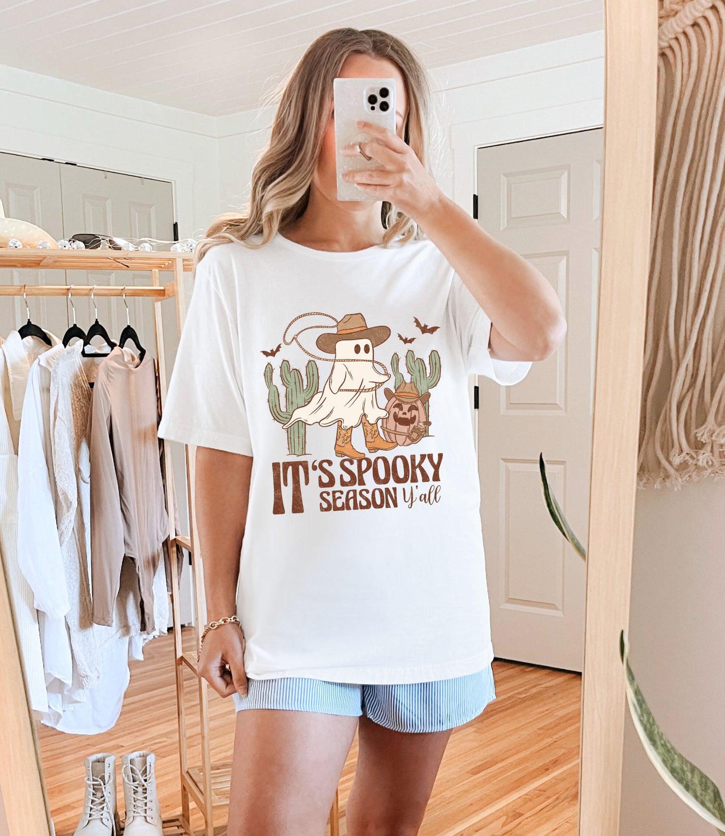 It's Spooky Season Yall Howdy Western Halloween DTF Transfer Print