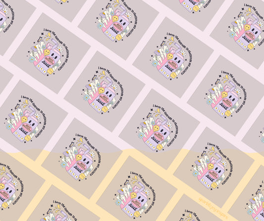 Anti Anxiety Juice Mental Health DTF Transfer Print