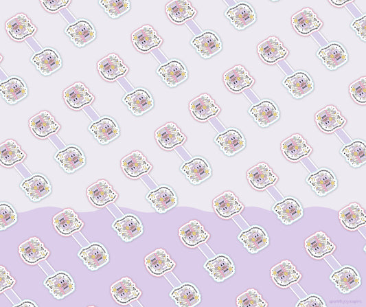 Anti Anxiety Juice Mental Health Magnetic Bookmark Paper Craft Printable