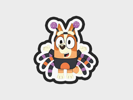 Spider Inspired Halloween Blue Heeler Dog Cookie Cutter STL Files