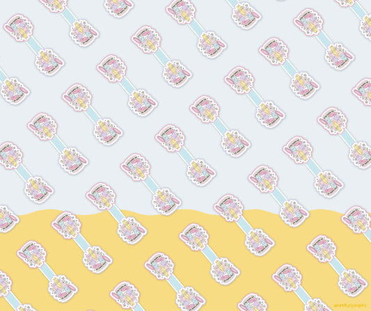 My Happy Pills Mental Health Magnetic Bookmark Paper Craft Printable