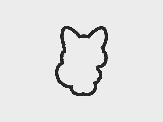 Give Thanks Floral Thanksgiving Foxes Cookie Cutter STL Files