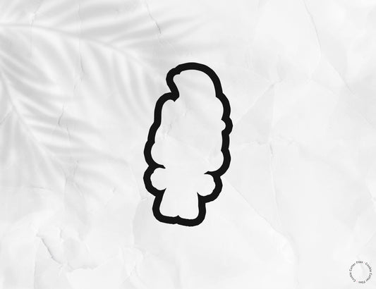 Troll Baby Nostalgia 90s Cookie Cutter STL Files Cookie Cutter Files