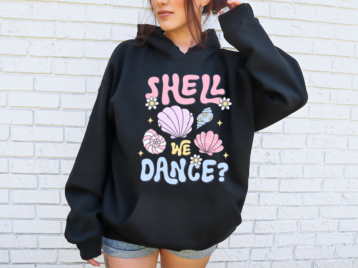 Shell We Dance Groovy Summer DTF Transfer Print