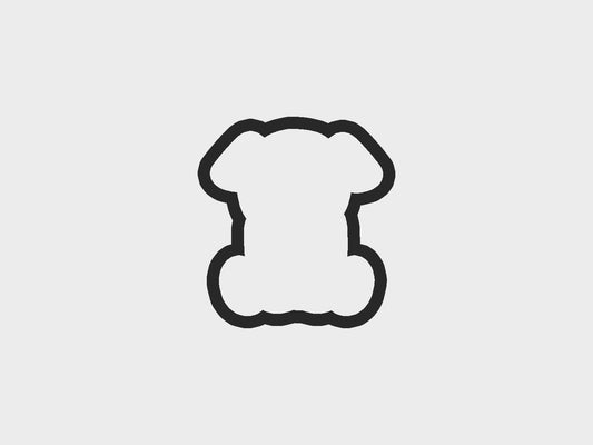 Puppy Valentine Animals Cookie Cutter STL Files