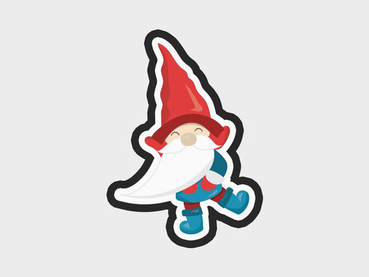 Dancing Christmas Winter Gnomes Cookie Cutter STL Files