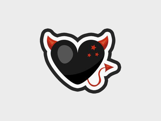 Devil Halloween Hearts Cookie Cutter STL Files