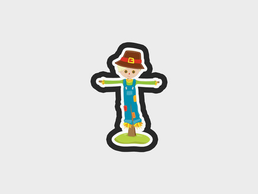Scarecrow Fall Harvest Cookie Cutter STL Files