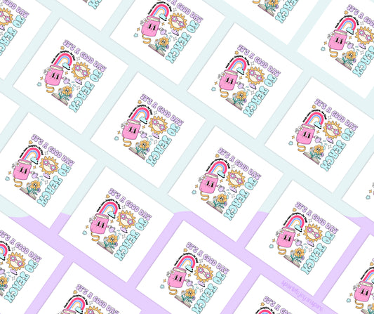 It's A Good Day To Teach Groovy Teacher Sublimation Transfer Print