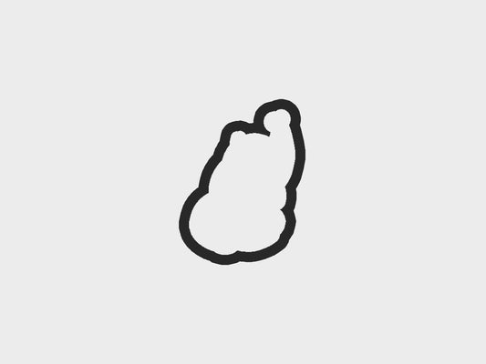 Elephant Valentine Animals Cookie Cutter STL Files