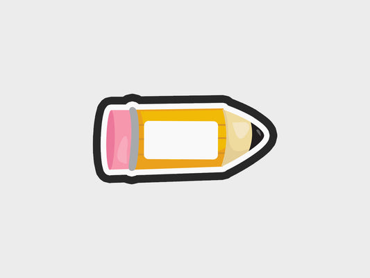 Pencil Name Back To School Kids Cookie Cutter STL Files