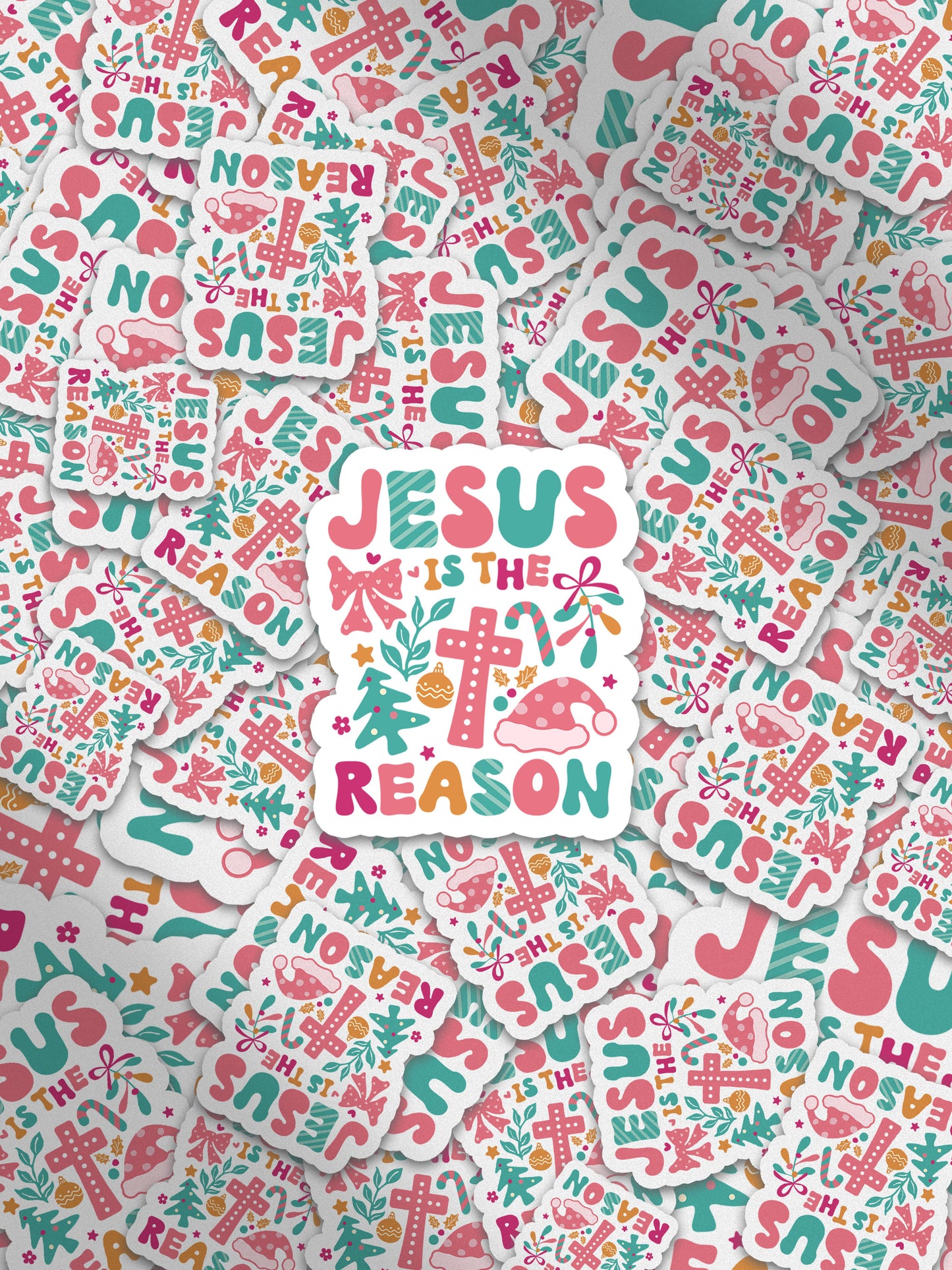 Jesus Is The Reason Boho Christmas Christian Jesus Magnet