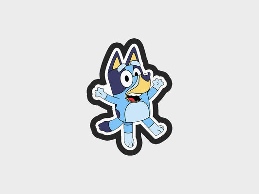 Dog Dance Inspired Blue Heeler Dog Cookie Cutter STL Files