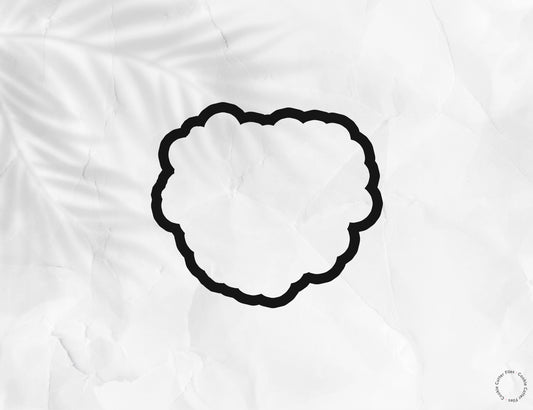 Galentine Heart Wreath Valentine Cookie Cutter STL Files Cookie Cutter Files