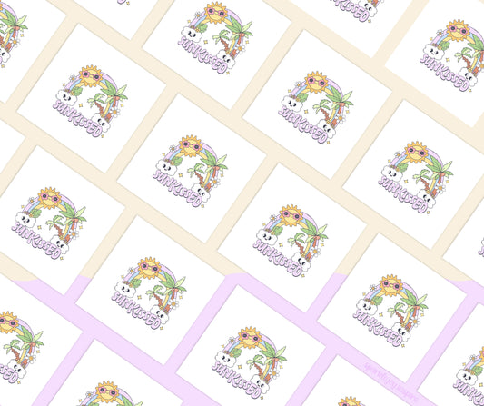 Sun Kissed Groovy Summer Sublimation Transfer Print