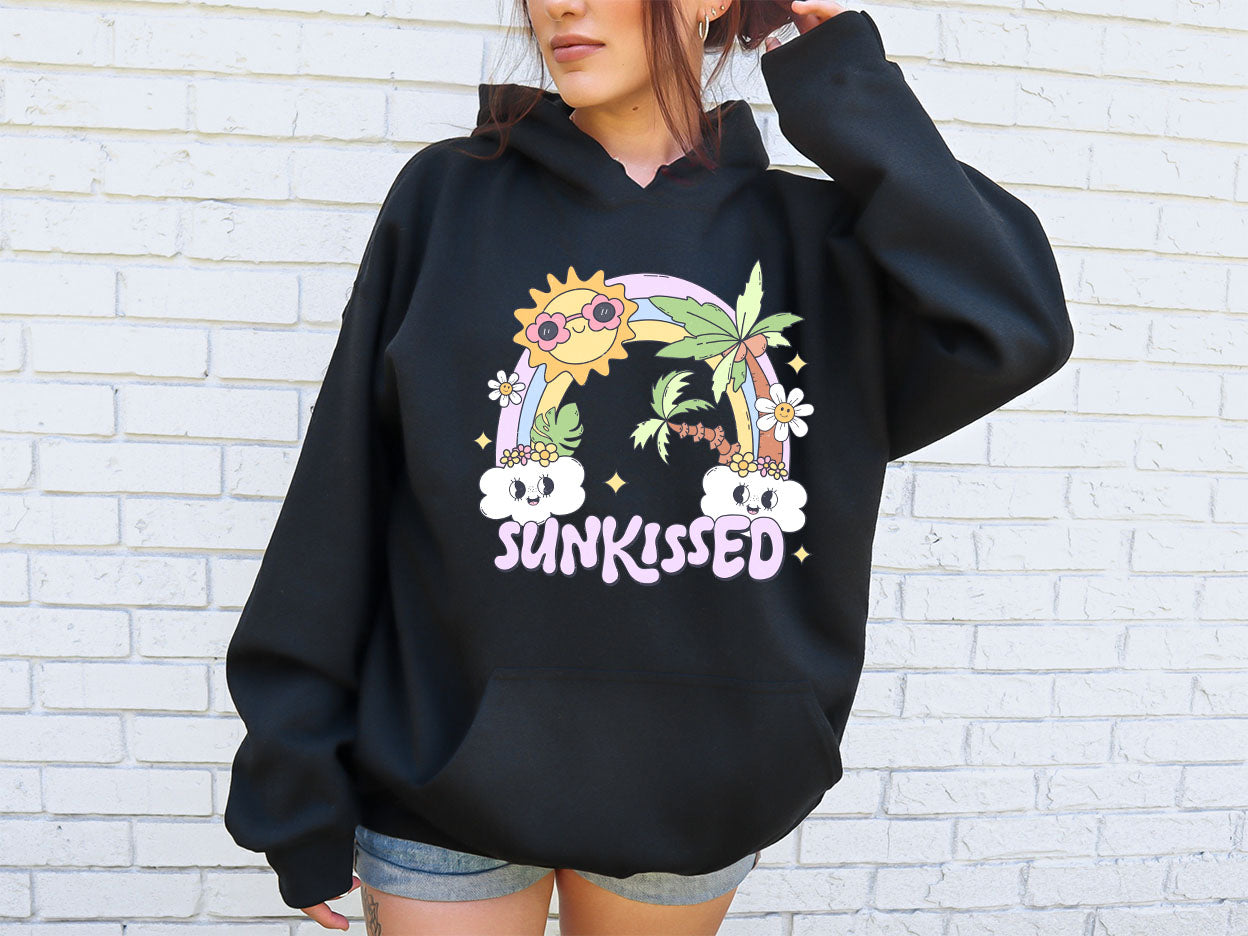 Sun Kissed Groovy Summer DTF Transfer Print