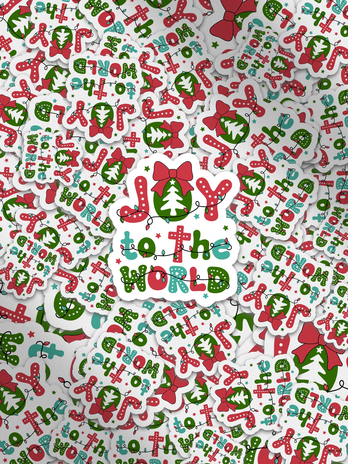 Joy To The World Boho Christmas Christian Jesus Magnet