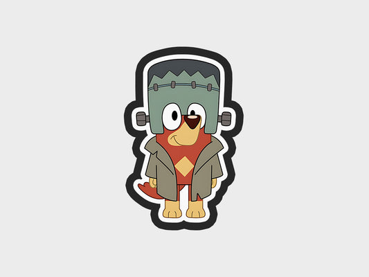 Frankenstein Inspired Halloween Blue Heeler Dog Cookie Cutter STL Files