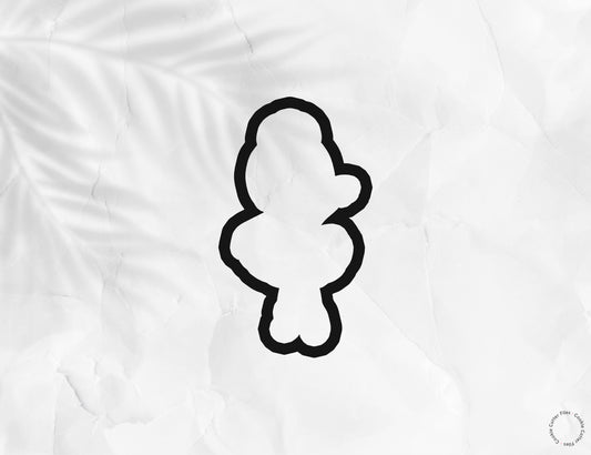 Ballerina Girl Cookie Cutter STL Files Cookie Cutter Files