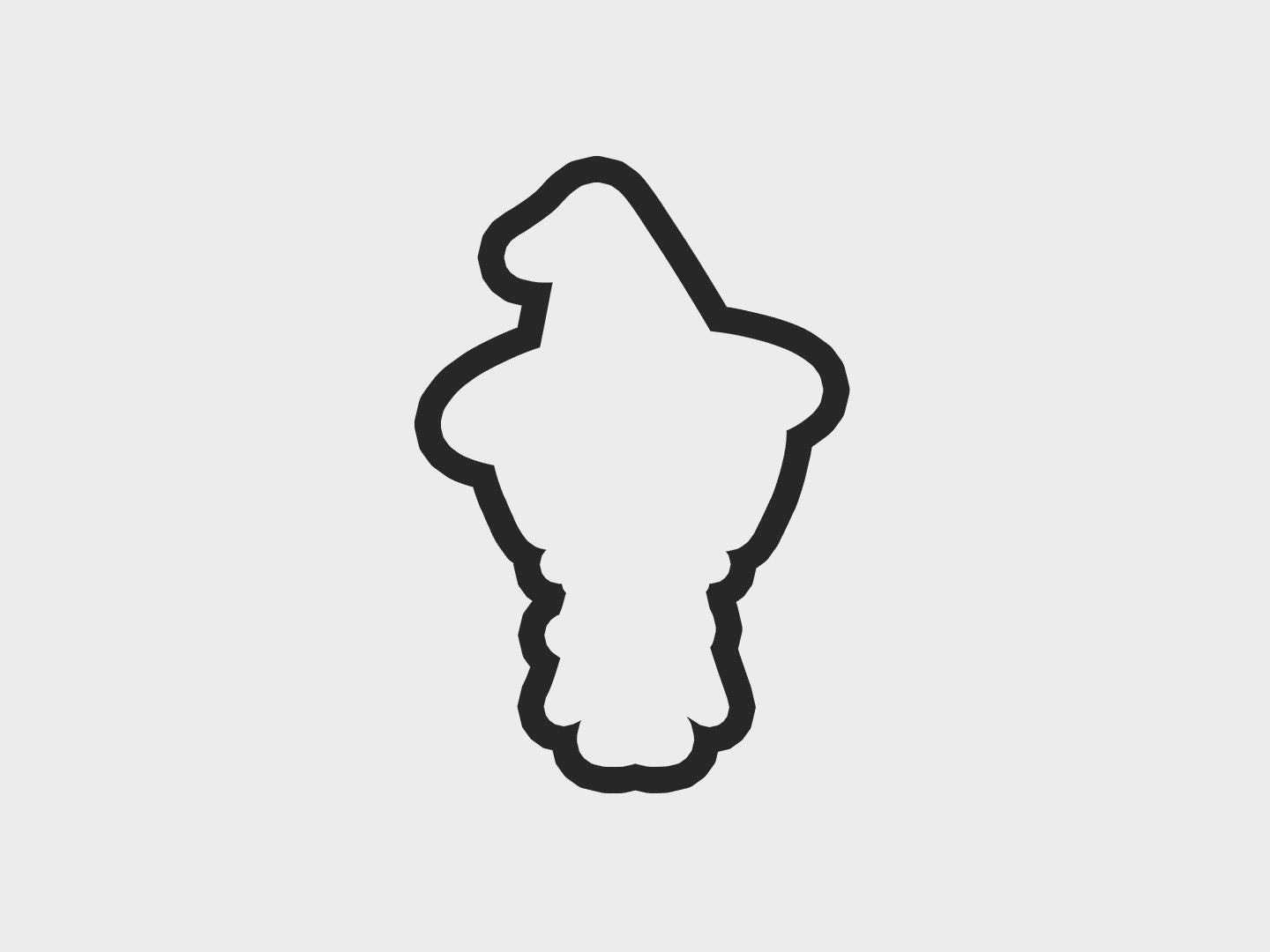 Witch Dalmatian Inspired Halloween Blue Heeler Dog Cookie Cutter STL Files