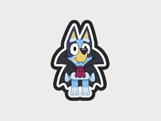 Pointy Ears Vampire Inspired Halloween Blue Heeler Dog Cookie Cutter STL Files