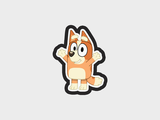 Sister Inspired Blue Heeler Dog Cookie Cutter STL Files