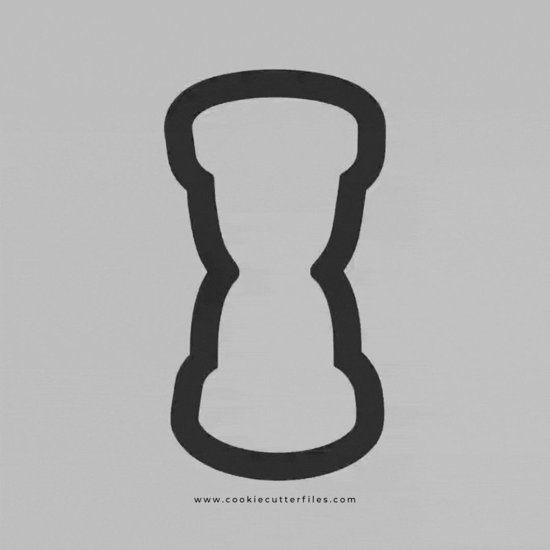 Timer Game Night Cookie Cutter STL Files