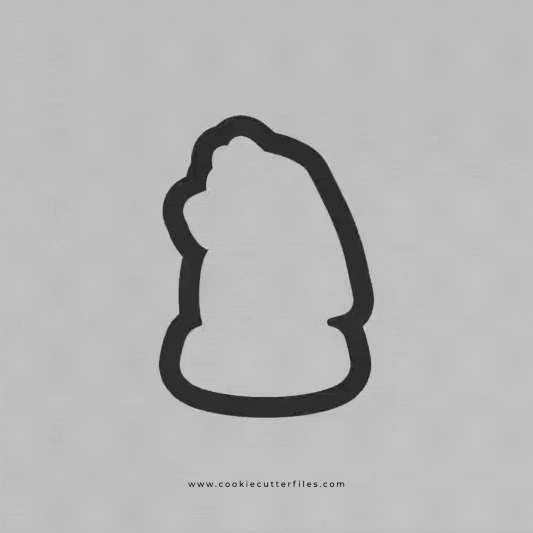 Knight Game Night Cookie Cutter STL Files