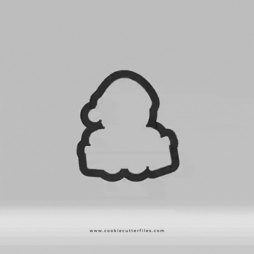 Gingerbread Gifts Gingerbread Babies Cookie Cutter STL Files