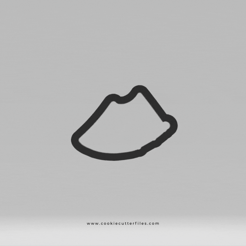 Tent Long Camping Kids Cookie Cutter STL Files