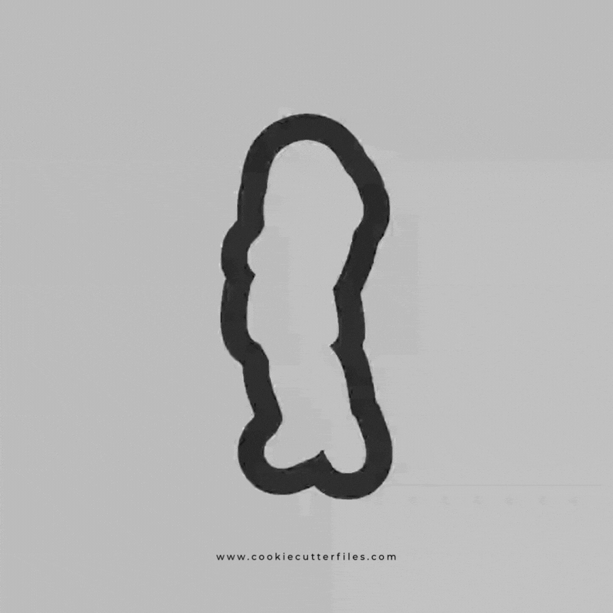 Fashionable Inspired Mystery Dog Crew Cookie Cutter STL Files