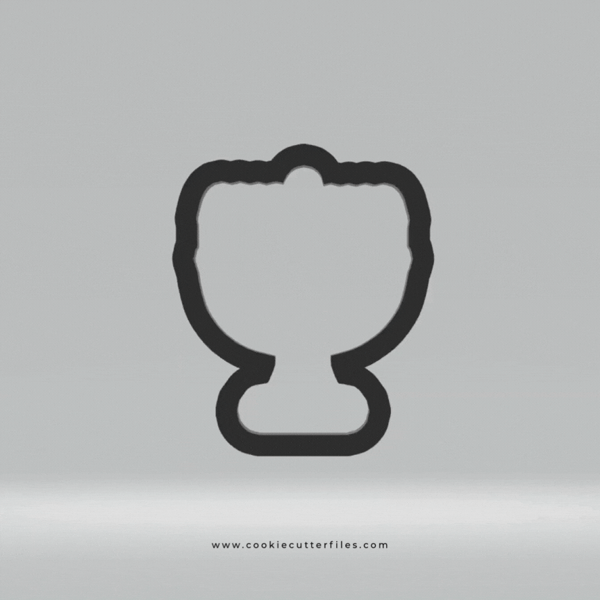 Menorah Hanukkah Cookie Cutter STL Files