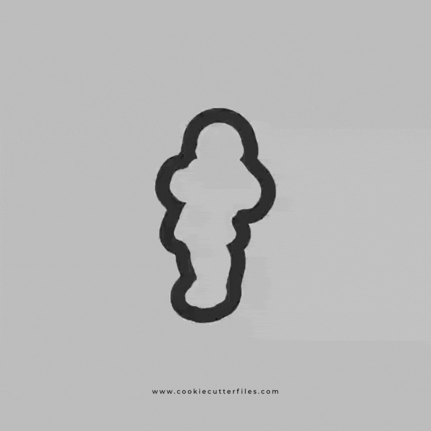 Smart Inspired Mystery Dog Crew Cookie Cutter STL Files