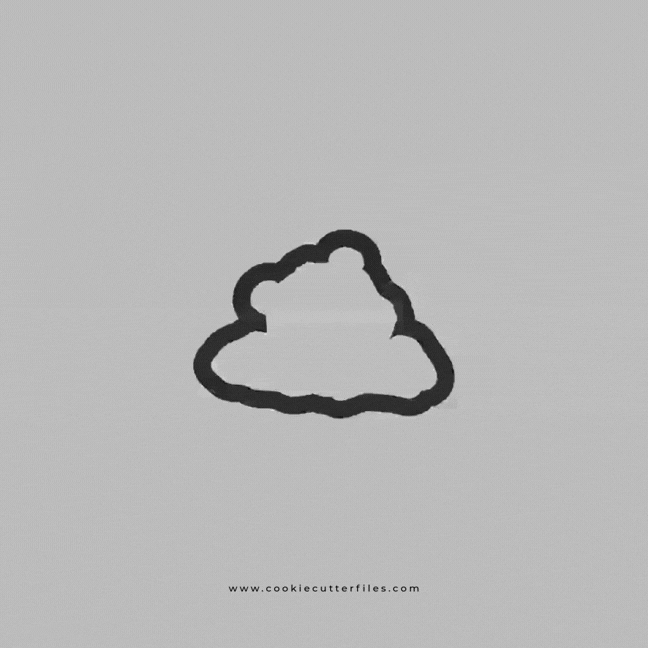 Groundhog Peeking Cookie Cutter STL Files Cookie Cutter Files