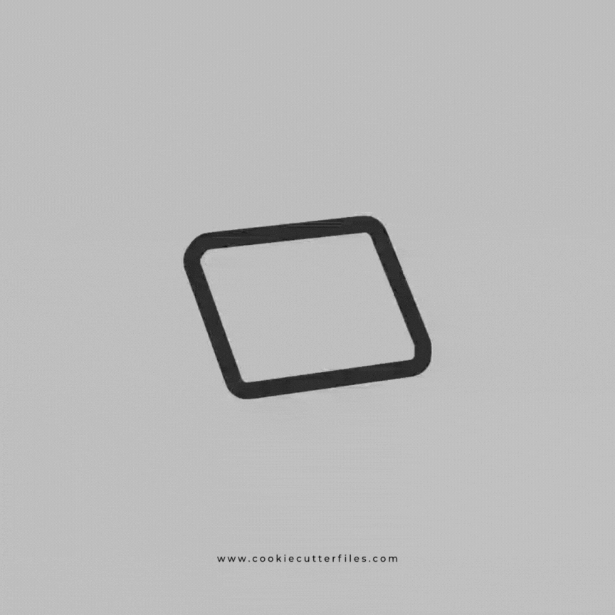 Game Board Game Night Cookie Cutter STL Files