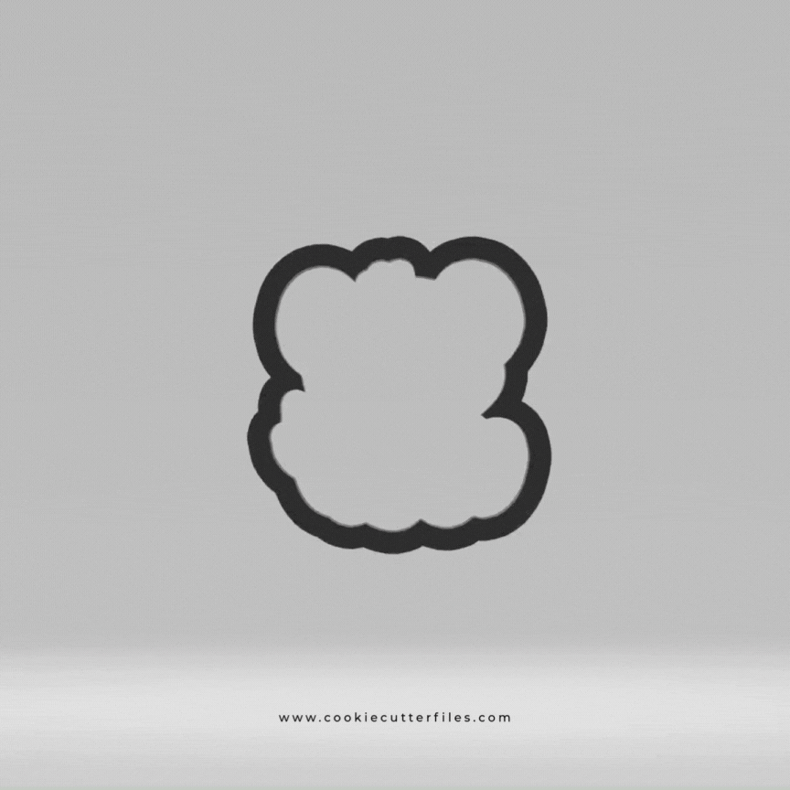 Baby Lion Cub Inspired Cookie Cutter STL Files
