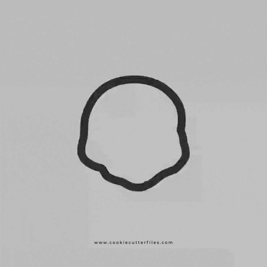 Smart Face Inspired Mystery Dog Crew Cookie Cutter STL Files