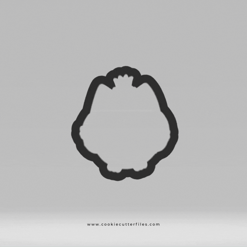 Owl Mother's Love Cookie Cutter STL Files