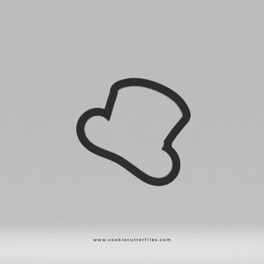 Leprechaun Hat Lucky Charms Cookie Cutter STL Files