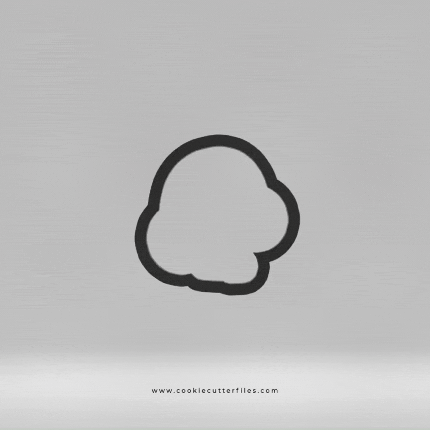 Headphones Gamer Kids Cookie Cutter STL Files