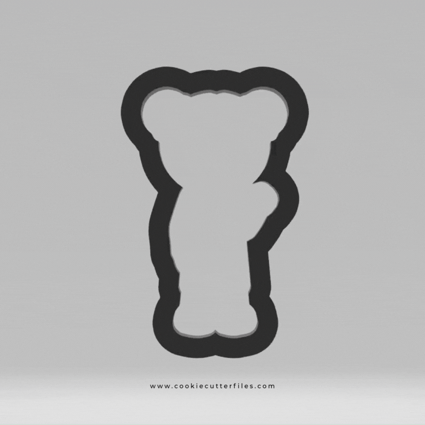 Girl Two Scientist Kids Cookie Cutter STL Files