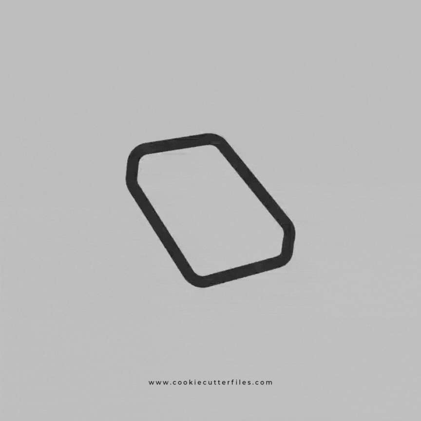 Domino Game Night Cookie Cutter STL Files