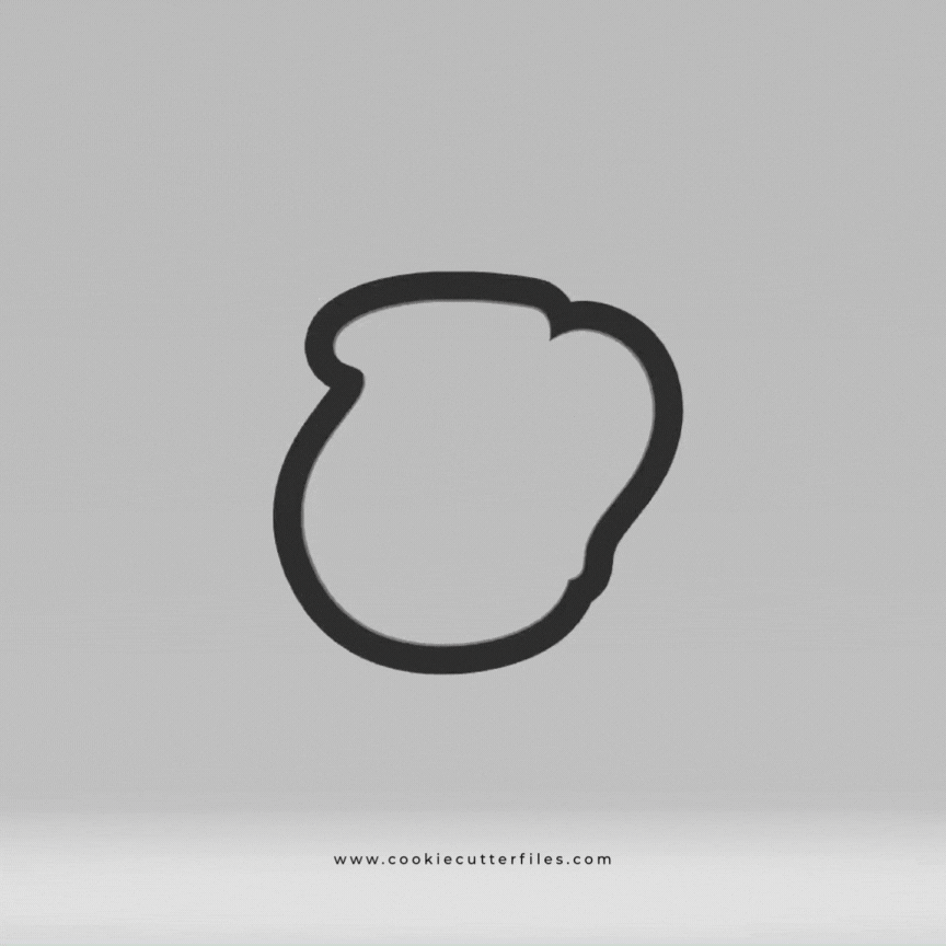 Lemonade Pitcher Backyard Bbq Cookie Cutter STL Files