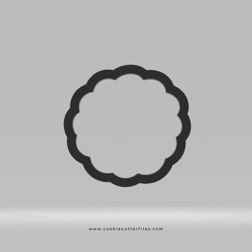 Lion Animal Face Cookie Cutter STL Files