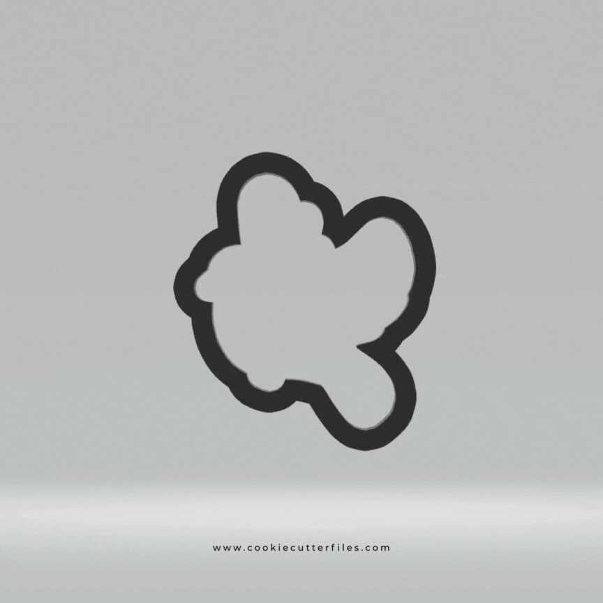 Dove Hanukkah Cookie Cutter STL Files
