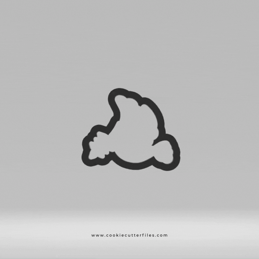 Dove First Communion Cookie Cutter STL Files